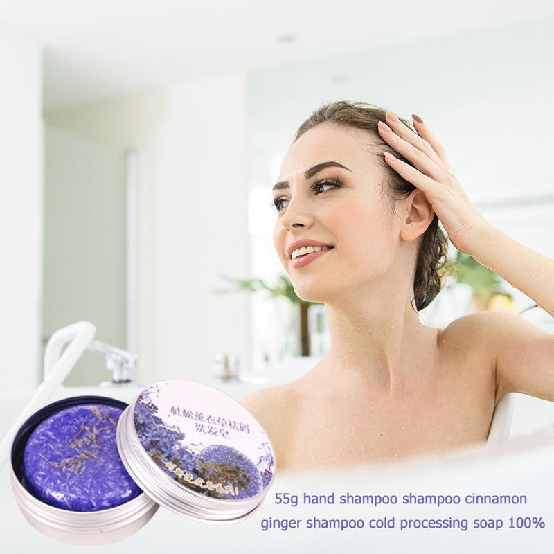Handmade Hair Shampoo Soap Cold Processed Shampoo Bar Hair Scalp Care (2)
