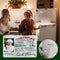 Flight License Santa Claus Christmas Driving Licence Gifts Eve Fridge Magnet#