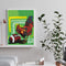Painting By Numbers Kit Frameless DIY Rugby Rooster Hand Painted Canvas Artwork