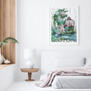 Succulent Partial Oil Paint By Numbers DIY Handpainted on Canvas Wall Art