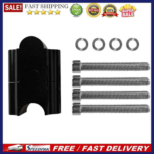 1 Pair CNC Aluminum Alloy Motorcycle Part Handlebar Riser Kit Bar Mounting