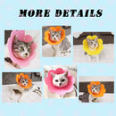 Cat Recovery Collar Flower Neck in One Size For Kitten Cats |Puppy| Rabbits