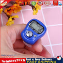 Stitch Marker Row Finger Ring Counter Electronic Tally Counter (Dark Blue) Newly