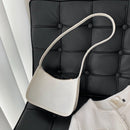 Ladies Felt Fabric Zipper Clutch Bag Women Casual Solid Color Shoulder Bags