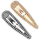 Headwear Accessories Crystal Hair Pins Snap Hairpin Hair Barrette Hair Clips