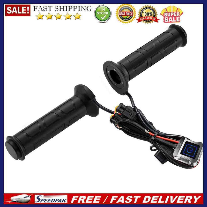 WUPP ZH-983F2 12V Waterproof Motorcycle Electric Heated Grips Warmers Handlebar