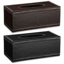 Container PU Leather Napkin Paper Bag Storage Cover Paper Towel Box Tissue Case