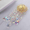 Crafts Gift Garden Decor Crystal Pendant Hanging Ornament Handmade Wind Chimes
