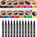 Fast Dry Liquid Eyeliner Pencils Colorful Long Lasting Thin Head Eye Liner Pen