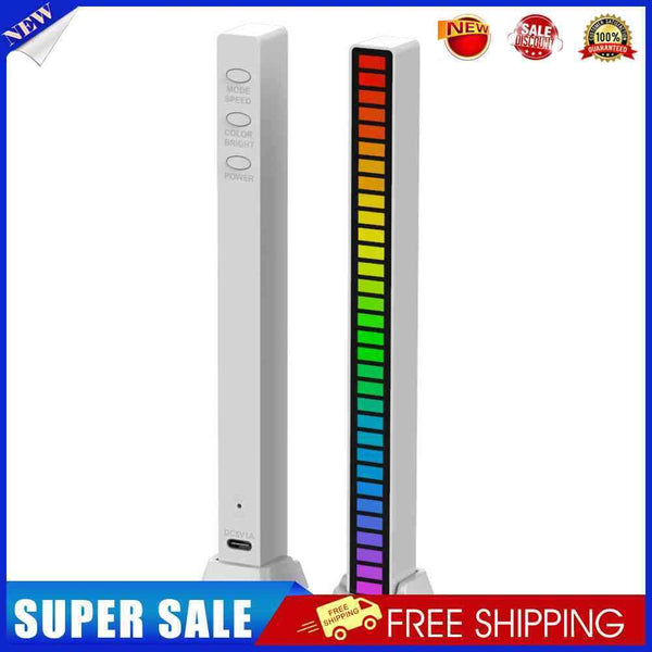 Sound Control Pickup Light RGB Music Light Bar USB Colorful Lamp For Car Pa