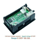 DC0-100V/10A 50A 100A Panel Amp Volt Voltage Current A4W1 Q3T2 Meter Tester C3R3