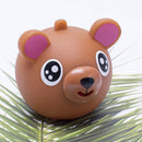 Talking Animal Baby Sensory Toys Tongue Out Autism Therapy (Brown Bear) Newly