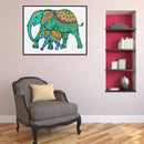 5D DIY Diamond Painting Elephant Special Shaped Full Drill Mosaic Art Decor