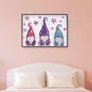 5D Diamond Painting DIY Rhinestone Special Shaped Star Heart Gnome Kit Newly