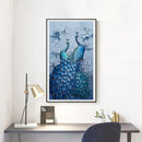 5D DIY Full Drill Square Diamond Painting Peacock Cross Stitch Mosaic Equipment