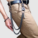 Strong Simple Twist Biker Trucker Keychain Key Jean C8V5 Y9R9 Wallet Chain F2P6