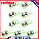 Luminous Twin Bells Fishing Bite Alarms Outdoor Night Carp Fishing Rod Tip Clamp