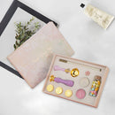 #A 10pcs Retro Stamps Wax Seal Kit Christmas Cards Postcard Sealing Stamps Decor