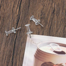 Plastic Reusable Stationery Supplies Drawing Pins Clear Push Pins Push Pins