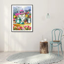 5D DIY Diamond Painting Kits Cat Full Round Drill Wall Art Crafts Mosaic Decor