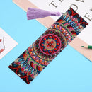 #A DIY Diamond Painting Leather Bookmark Mandala Mosaic Special-shaped Drill Cra