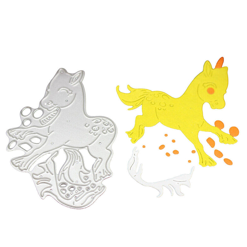 1pcs Horse Low Metal Cutting Embossing Tools Stencils Scrapbooking Photo Album