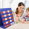 Desk Tabletop Flashcard Teaching Pocket Pocket Chart Cards Holder Double-Sided