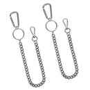 Punk Hipster Pant Wallet Belt Chain HipHop Jewelry Jean Keychain Clip Keyring