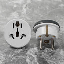 2PCS Europe South Korea For Travel US Plug Socket Converter Converter Adapter