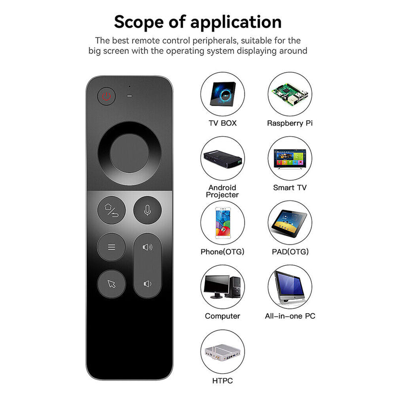 2.4G Gyroscope Air Mouse Keyboard for TV Box PC Computer IR Learning Controller
