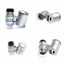 60X Zoom LED Magnification Pocket Microscope Jewelry Magnifier Q9O3 R5O6 M5K7