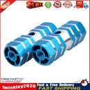 2pcs BMX Mountain MTB Bike Bicycle Alloy Axle Pedals Foot Stunt Pegs Blue Newly