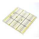5pcs DIY Square Patchwork Tailor Yardstick Cloth Cutting Rulers Sewing Tool