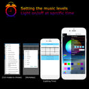 Pickup Rhythm Lights-Voice-Activated RGB Light Stick for Vehicles (Black) Newly