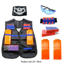 Children Vest Jacket Holder Kit for N-Strike Elite Outdoor Game Toys (01) Newly