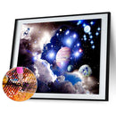 5D Diamond Painting DIY Cosmic Galaxy Full Round Diamond Mosaic Art