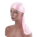Spandex Headband Solid Hair Accessories Durag Cap Pirate Hat Hip-Hop Bandana