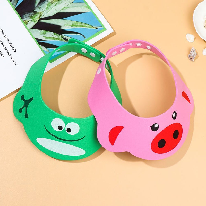 Eye Protection Shampoo Cap Baby Shower Hat Wash Hair Shield Bath Visor