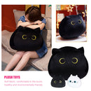 Stuffed Animals with Black Cat and White Cat Creative Throw Pillows (55cm) Newly
