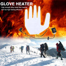 Heated Five-Finger Gloves Sheet Outdoor Cycling Hand Warmer (with Switch) Newly