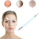 Detachable Double-Head Blackhead Acne Remover Needle Stainless Steel (Blue)