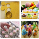 5X Round Circle Steel Cookie Cutter Biscuit Q Pastry DIY AU Mold E8W0