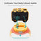 #A 2 in 1 1/62 Mini Cartoon Car Analog Electronic Watch Wrist Racing Pull Back