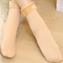 Women Men Warm Thickening Solid Thermal Snow Winter Unisex Seamless Floor Socks