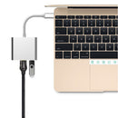 3 in 1 Type-C to HDMI-compatible USB 3.0 USB-C Adapter for Macbook Chromebook