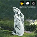 Angel Dog Garden Statue Gift Home Outdoor Decoration Courtyard Accessories Newly