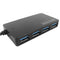 4-Port USB3.0 HUB Adapter Splitter Converter Cable w/Indicator Light for Laptop