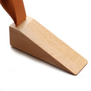 Hanging Durable Non-Slip Beech Door Stopper Wooden Door Wedges Soild