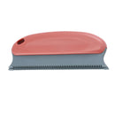 Dog Cat Pet Hair Remover Manual Cleaning Brush for Carpets Beds (Red) Newly
