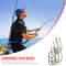 30pcs/Lot High Carbon Steel Luminous Fishing Fishing Barbed Hook Fishing Tackles